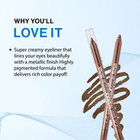 L.A. Girl Shockwave Metallic Eyeliner Group-Brown Sugar
