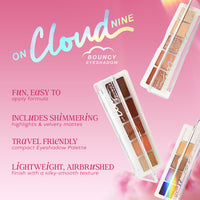 L.A. Girl On Cloud Nine Bouncy Eyeshadow Group-Breezy Nude
