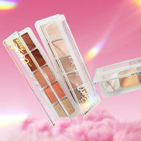 L.A. Girl On Cloud Nine Bouncy Eyeshadow Group-Breezy Nude