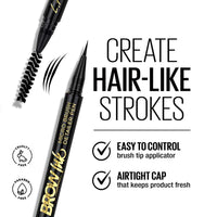 L.A. Girl Brow Ink Micro Brush Detailer Pen - Soft Brown L.A. Girl Brow Ink Micro Brush Detailer Pen - Soft Brown