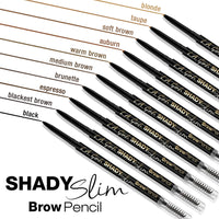 L.A. Girl Shady Slim Brow Pencil Group-GB360 Black