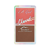 L.A. Girl On Cloud Nine Bouncy Blush & Bronzer Group-Coral Bliss