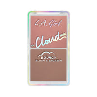 L.A. Girl On Cloud Nine Bouncy Blush & Bronzer Group-Misty Mauve