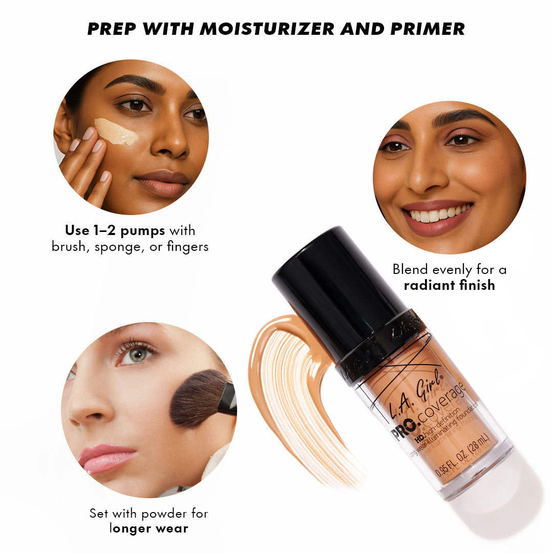 L.A. Girl Pro Coverage Illuminating Foundation L.A. Girl Pro Coverage Illuminating Foundation