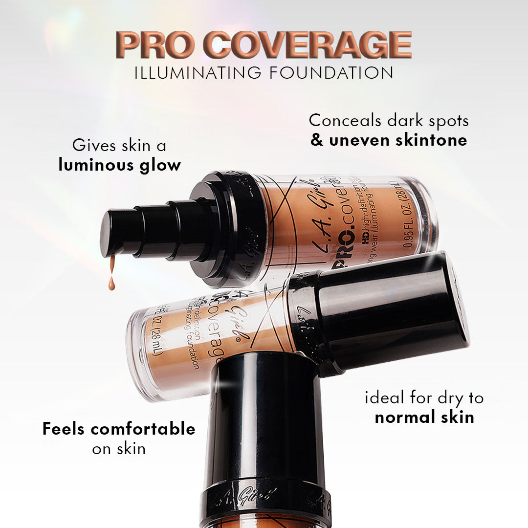 L.A. Girl Pro Coverage Illuminating Foundation L.A. Girl Pro Coverage Illuminating Foundation
