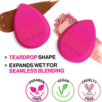 Wet n Wild Makeup Sponge Applicator HOK Makeup Wet n Wild Makeup Sponge Applicator Wet N Wild 929B Festive Make Must Haves Makeup Pink Rs.500 - Rs.999 Sponges and Applicators Tools & Brushes Upto 15% Upto 25% Off Wet N Wild wnw_15per_29_01_21