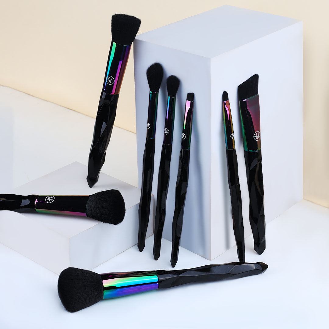 BH Poison Shock - 8 Piece Face & Eye Brush Set BH Poison Shock - 8 Piece Face & Eye Brush Set