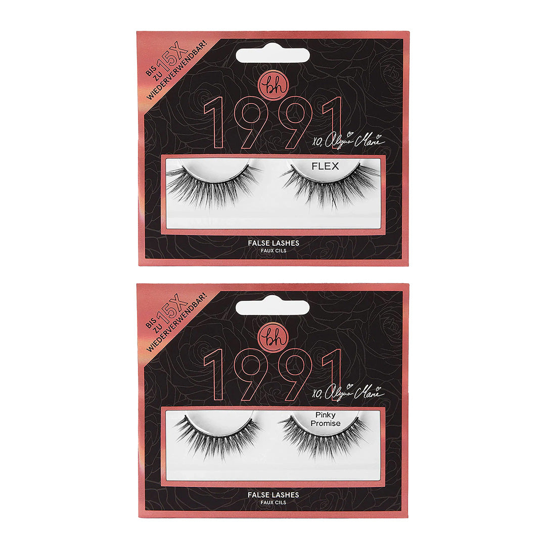 BH Cosmetics 1991 by Alycia Marie False Lashes – FLEX & Pinky Promise