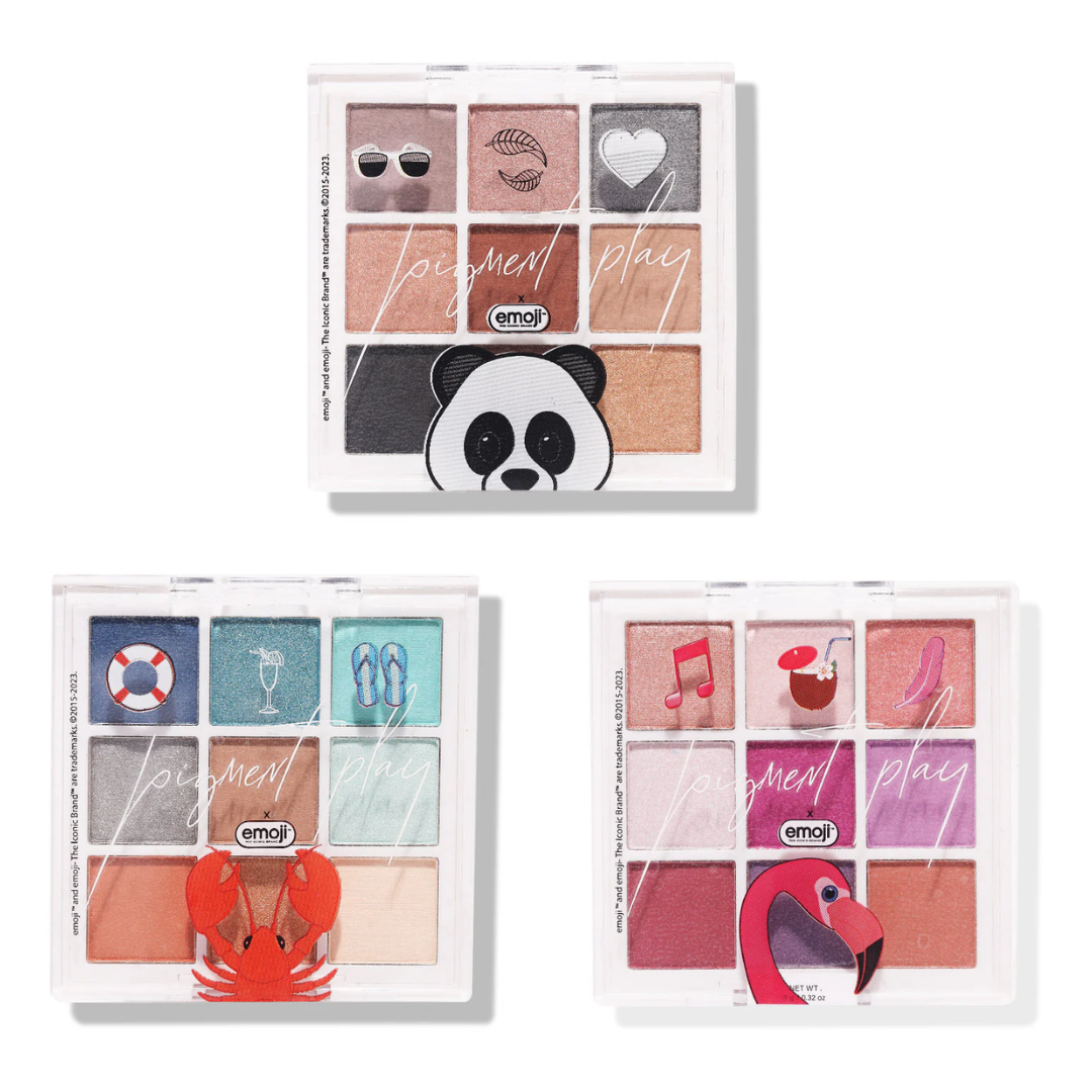 Pigment Play X Emoji Eyeshadow Palette - Pack of 3
