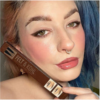 Makeup Revolution Felt & Kohl Eyeliner Group-Brown
