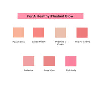 Makeup Revolution Reloaded Blusher Group-Rose Kiss