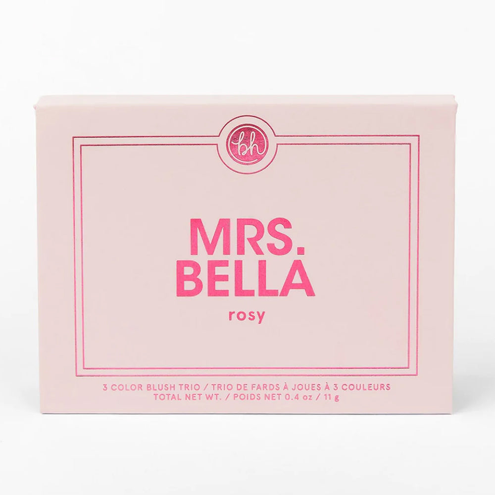 BH Cosmetics Mrs. Bella Rosy 3 Color Blush Trio BH Cosmetics Mrs. Bella Rosy 3 Color Blush Trio