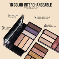 L.A. Colors 18 Color Moodsetter Eyeshadow - Amazed L.A. Colors 18 Color Moodsetter Eyeshadow - Amazed