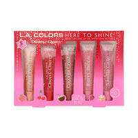 L.A. Colors 5 Pcs Here to Shine Lip Oil Set - Here to Shine L.A. Colors 5 Pcs Here to Shine Lip Oil Set - Here to Shine