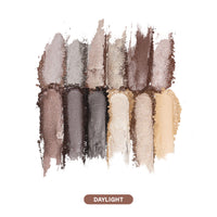 L.A. Colors Day to Night 12 Color Eyeshadow Group-Daylight