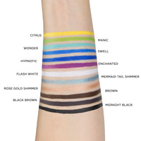 L.A.Color Neon Gel Eyeliner Group-Black Brown