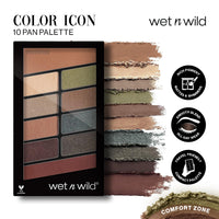 Wet n Wild Color Icon Eyeshadow 10 Pan Palette Group - Comfort Zone 02