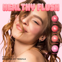 Focallure Hangover Red Wine Blusher Group-Tequila