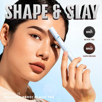 Focallure Lasting Waterproof Brow Pomade Group-BLACK TEA