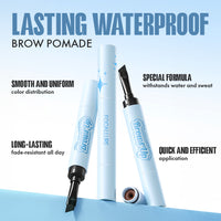 Focallure Lasting Waterproof Brow Pomade Group - DARK BROWN 02