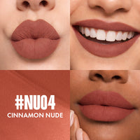 Focallure Transferproof Long Lasting Matte Lipstick Group - NU04 Cinnamon Nude 04