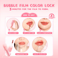 Pinkflash Watery Transferproof Lip Cream Group - PK02 Coral Bubble 02