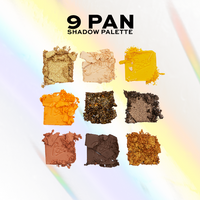 Makeup Revolution X Fortnite Peely 9 Pan Eye Shadow Palette Makeup Revolution X Fortnite Peely 9 Pan Eye Shadow Palette