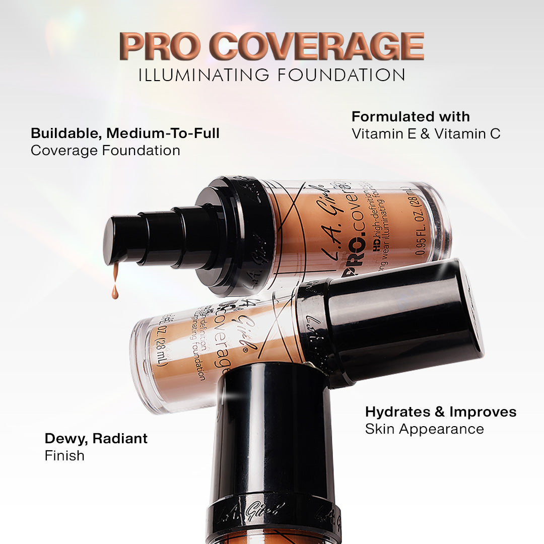 L.A. Girl Pro Coverage Illuminating Foundation L.A. Girl Pro Coverage Illuminating Foundation