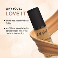 L.A. Girl HD PRO Matte Foundation Group-Light Tan