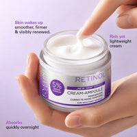 Eveline Cosmetics Cream-ampoule Retinol Therapy New Skin Effect Night 50ml Eveline Cosmetics Cream-ampoule Retinol Therapy New Skin Effect Night 50ml
