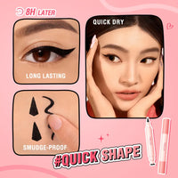 Long-Wear Liquid Stamp Eyeliner - Pack of 2 Long-Wear Liquid Stamp Eyeliner - Pack of 2