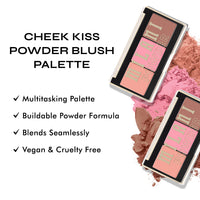 Milani Cheek Kiss Powder Blush Palette - Golden Hour Glow Milani Cheek Kiss Powder Blush Palette - Golden Hour Glow