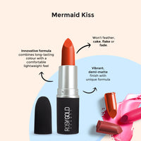 Rosy Gold Mermaid Kiss Matte Lipstick Rosy Gold Mermaid Kiss Matte Lipstick