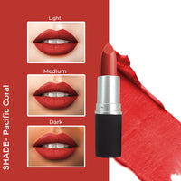 Rosy Gold Pacific Coral Matte Lipstick Rosy Gold Pacific Coral Matte Lipstick