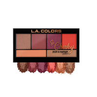 L.A. Colors So Cheeky Blush and Highlight Palette L.A. Colors So Cheeky Blush and Highlight Palette