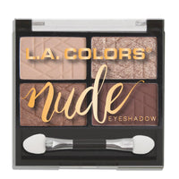 L.A. Colors Nude Eyeshadow Palette - Bare It All LA Colors Nude Eyeshadow Palette - Bare It All - HOK Makeup