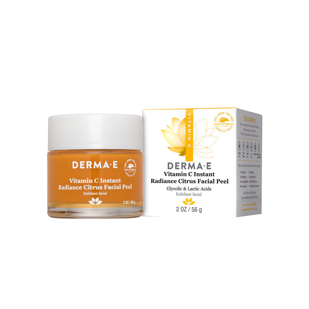 Derma E Vitamin C Instant Radiance Citrus Facial Peel