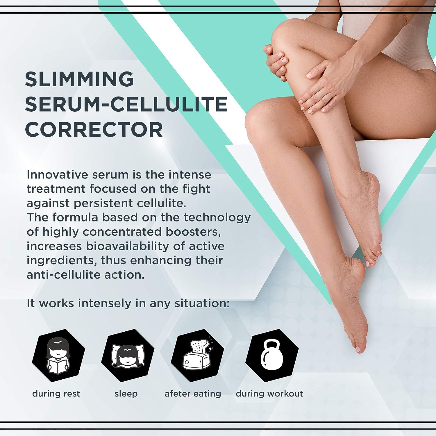 Eveline Cosmetics Slim Extreme 4d Slimming Serum-cellulite Corrector