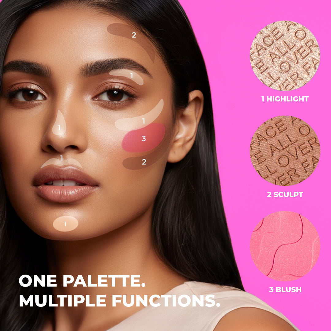 LAMEL All-Over Face palette