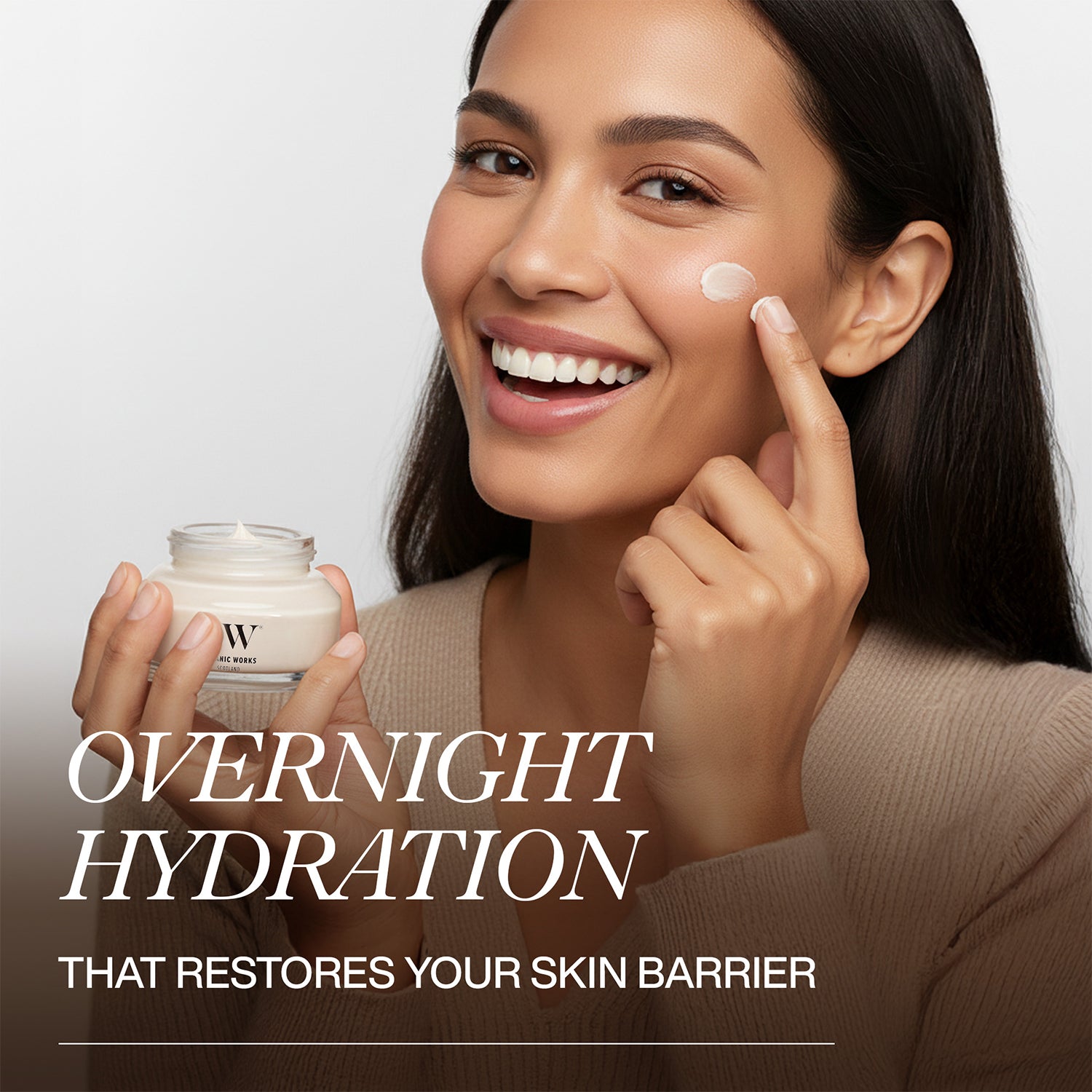 Renewal Night Cream with Vitamin E, Lavender & Grape Seed Oil – 50ml