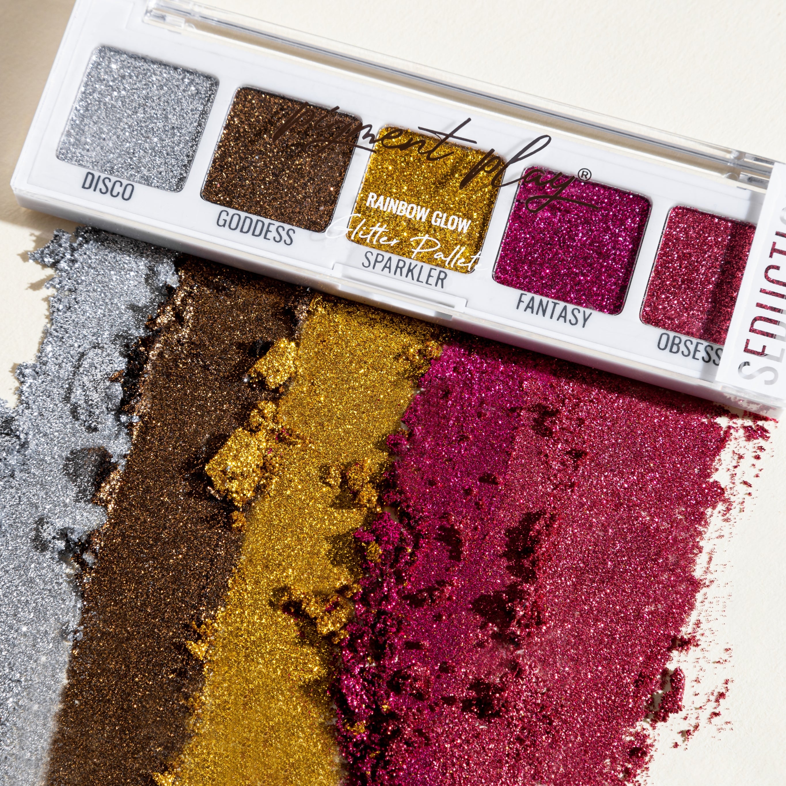 Pigment Play Max Effects Mini Glitter Palette