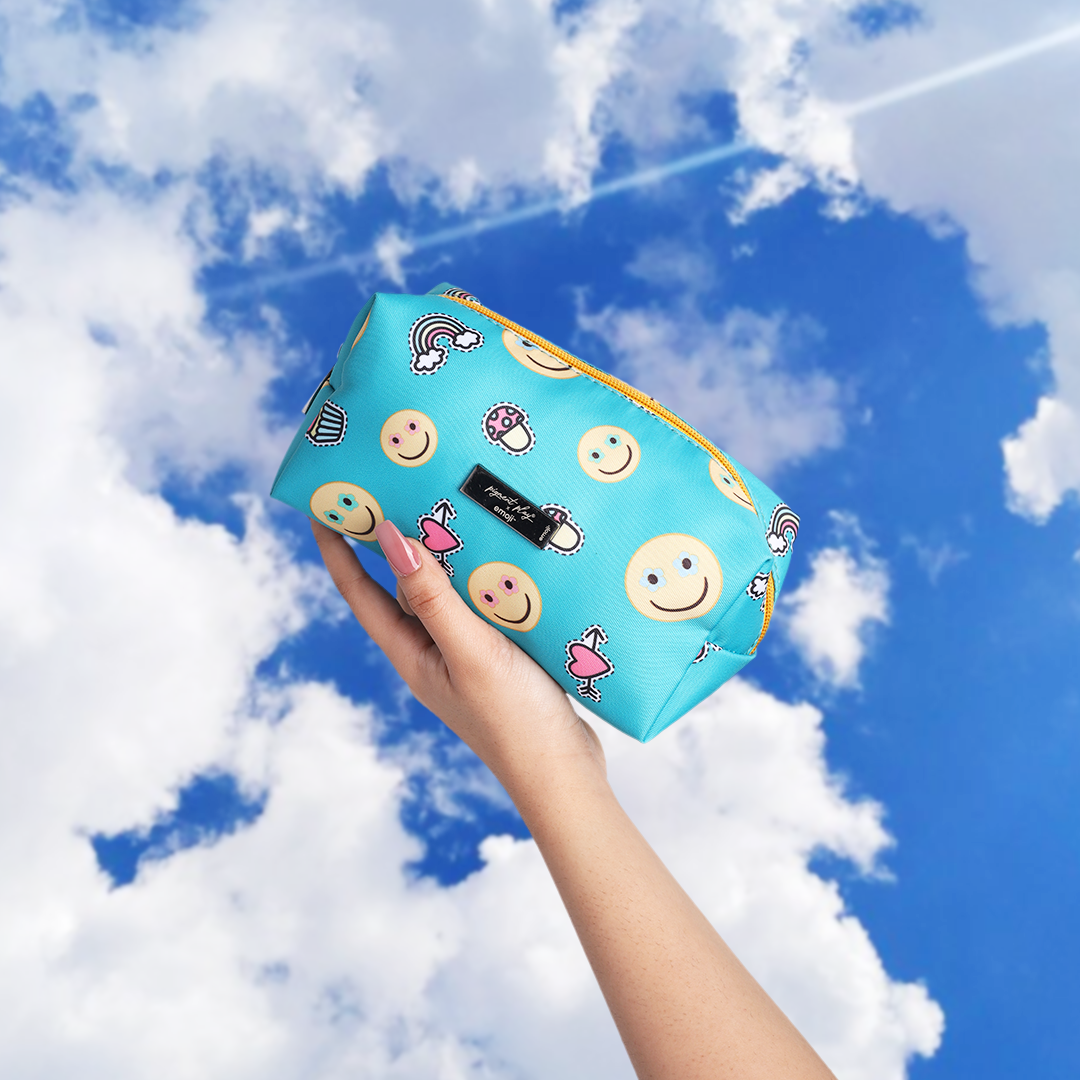 Pigment Play X Emoji Sunny Days Ahead Cosmetic Bag