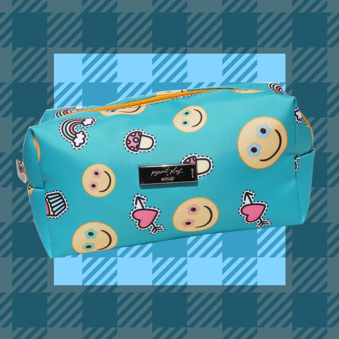 Pigment Play X Emoji Sunny Days Ahead Cosmetic Bag