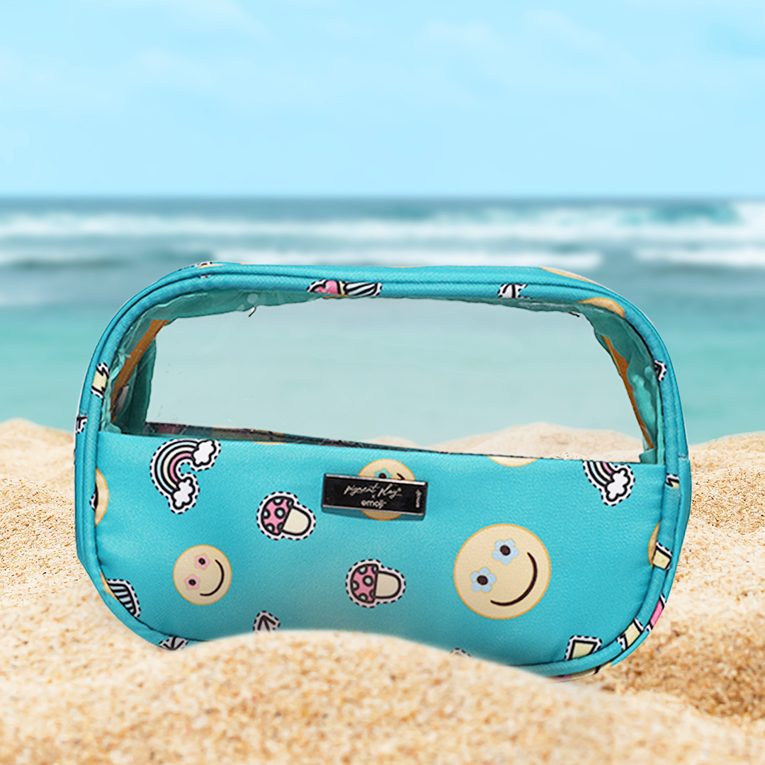 Pigment Play X Emoji Sunny Days Ahead Cosmetic Bag