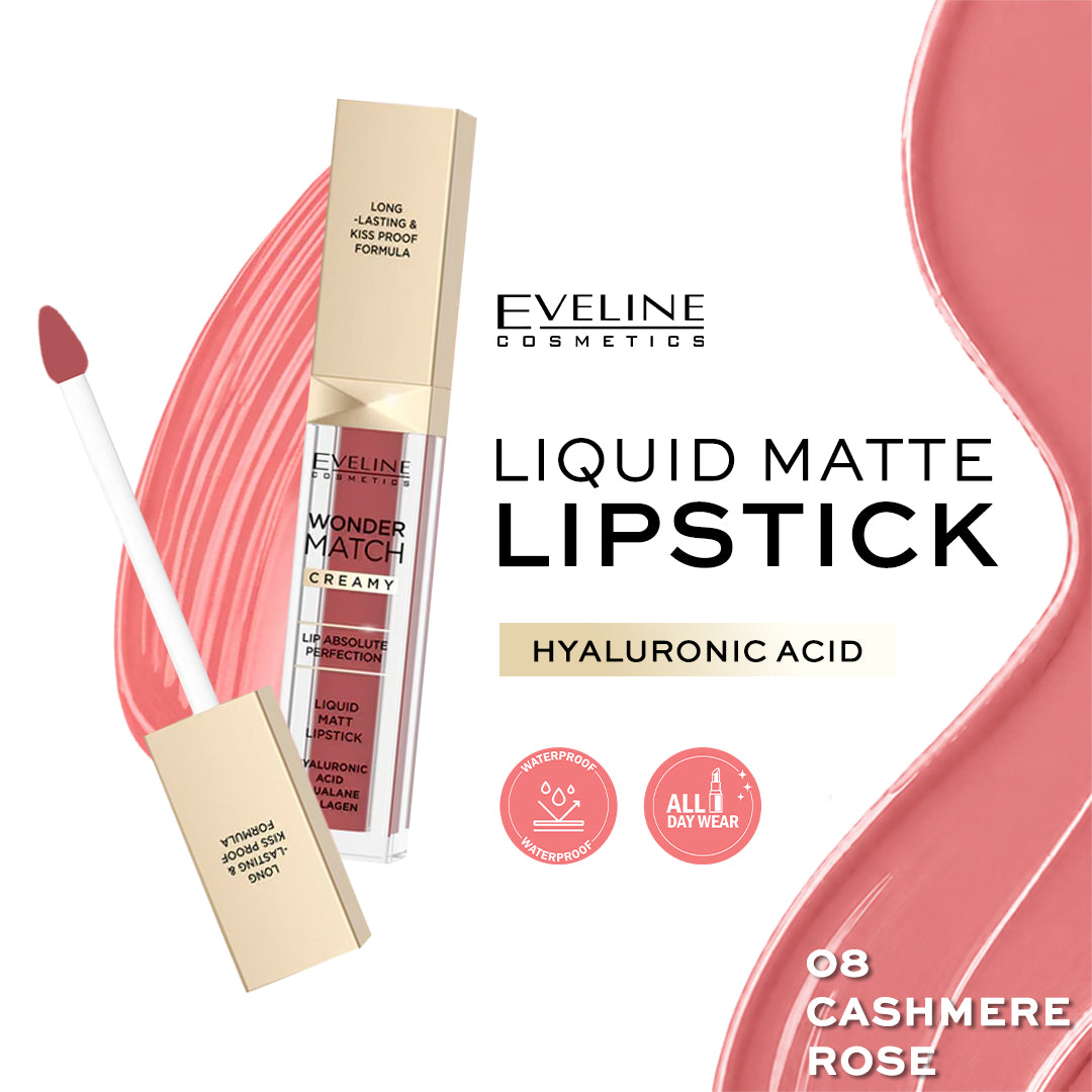 Eveline Cosmetics Wonder Match Creamy Liquid Matte Lipstick