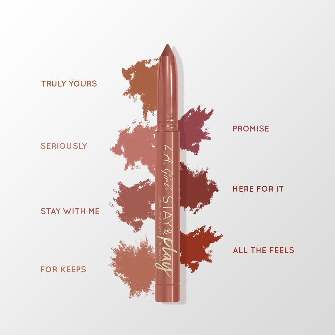 L.A. Girl Stay & Play Matte Lip Crayon