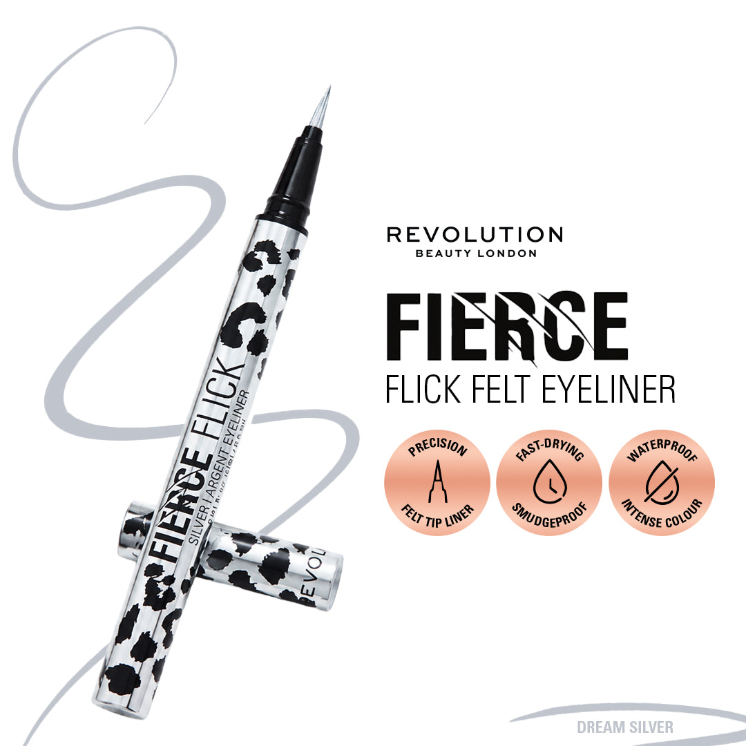 Revolution Fierce Flick Felt Eyeliner Pen