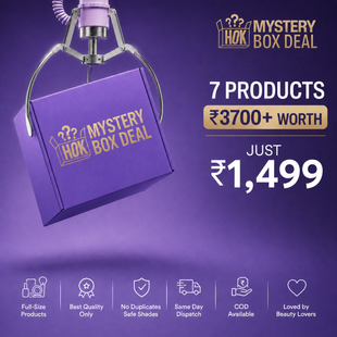 HOK Lip Mystery Box – 7 Full-Size Lip Products Worth ₹3700+ at Just ₹1499
