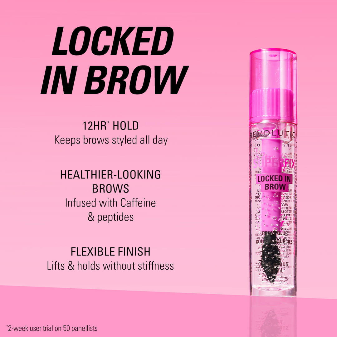 Revolution Superfix 16H Locked In Brow Glue