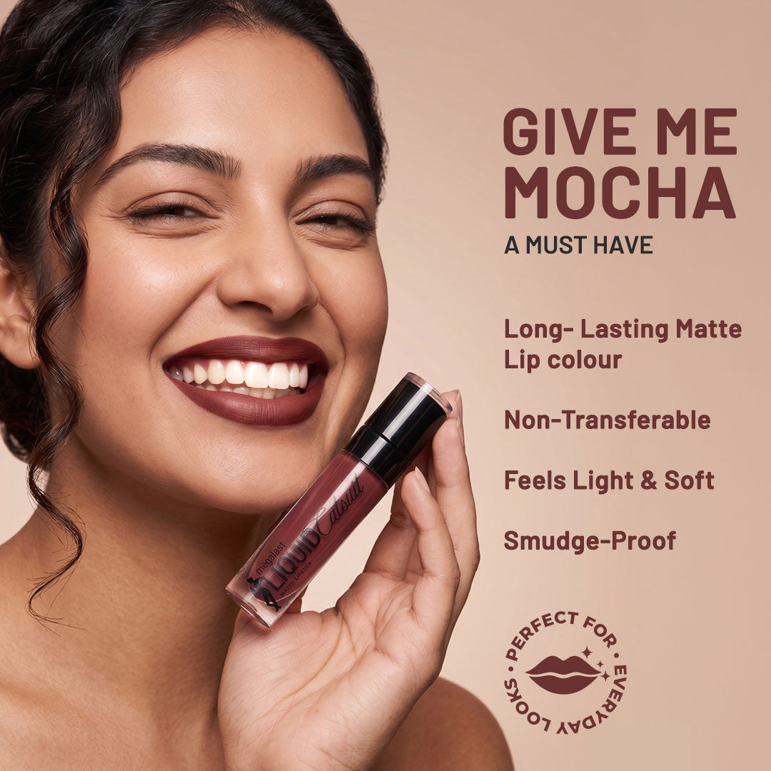 Wet n Wild Megalast Liquid Catsuit Matte Lipstick - Give Me Mocha